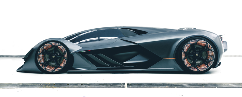 Lamborghini Terzo Millennio Electric Research Project 2017